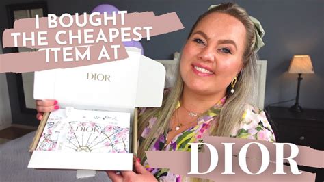 whats the cheapest thing at dior|cheapest dior product.